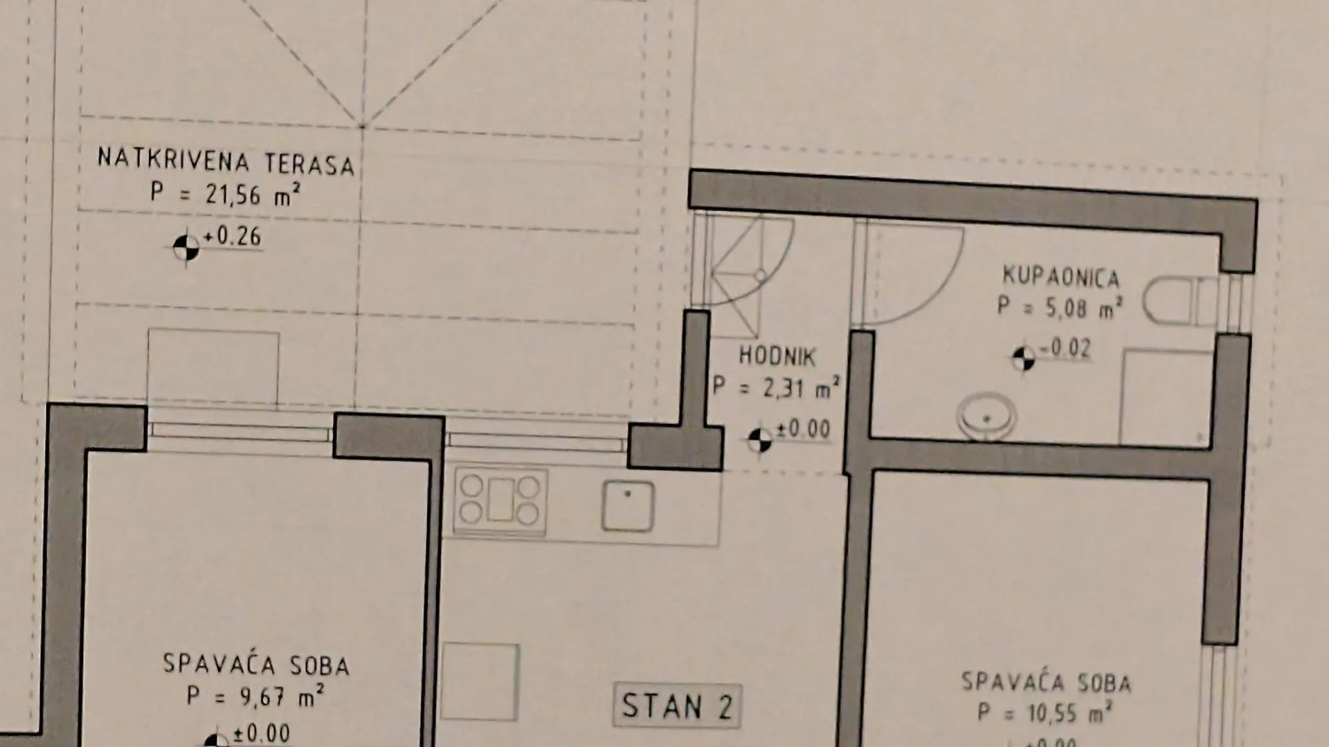 Apartment Como Sukosan , 30M Vom Meer Croatia